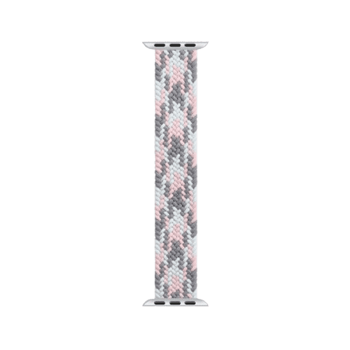 hyphen watch strap apple braided watch band gray pink 42 44 mm large hws abmgpl1698 1