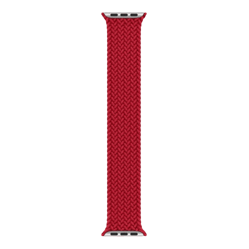 hyphen watch strap apple braided watch band red 38 40 mm medium hws abwrdm9718 1
