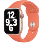 hyphen watch strap apple silicone band orange 38 40 mm hws asbogs1902 1