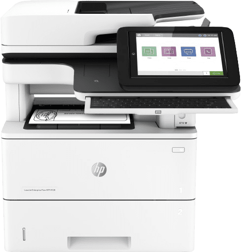 imprimante multifonction laser monochrome hp laserjet enterprise flow m528z 1pv67a 1